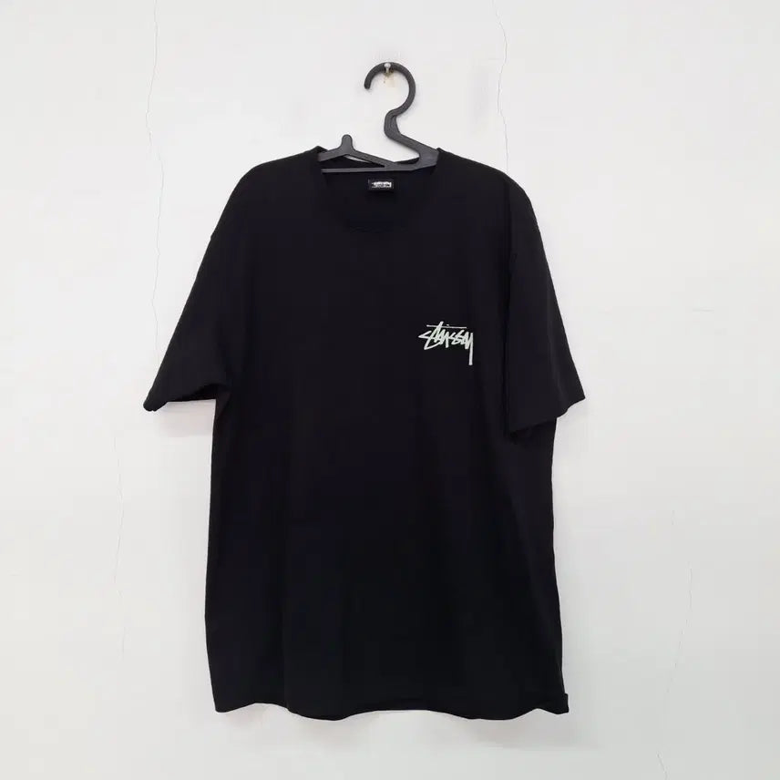 [BUNJANG] Stussy Landin Short Sleeve T-shirt - Black / 스투시 란딘 반팔 티셔츠 L 블랙