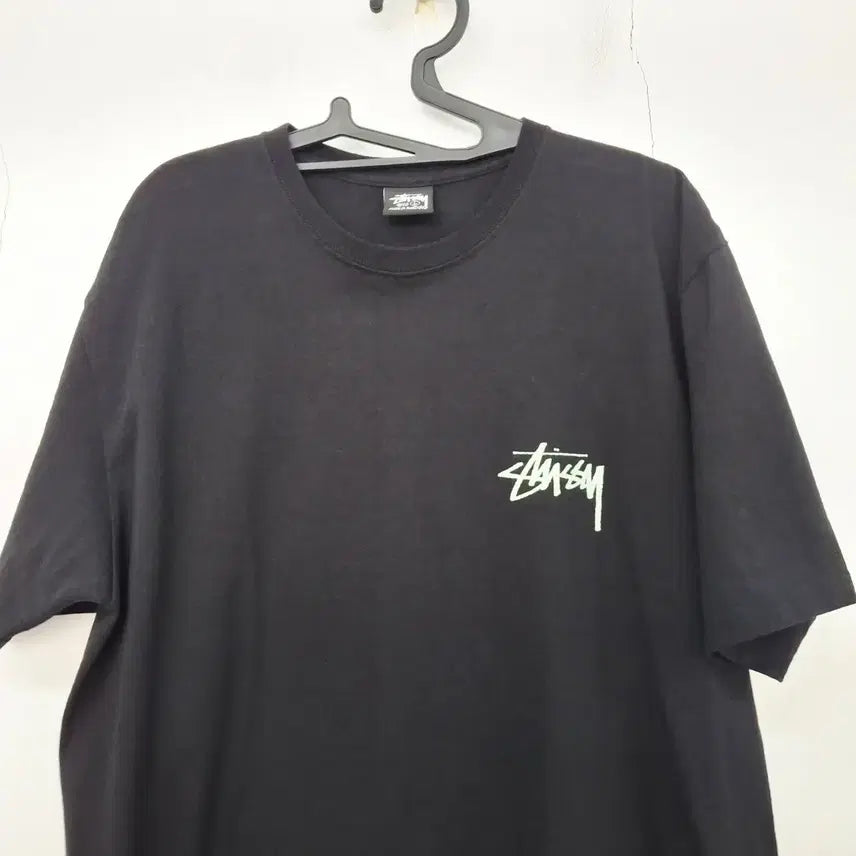 [BUNJANG] Stussy Landin Short Sleeve T-shirt - Black / 스투시 란딘 반팔 티셔츠 L 블랙