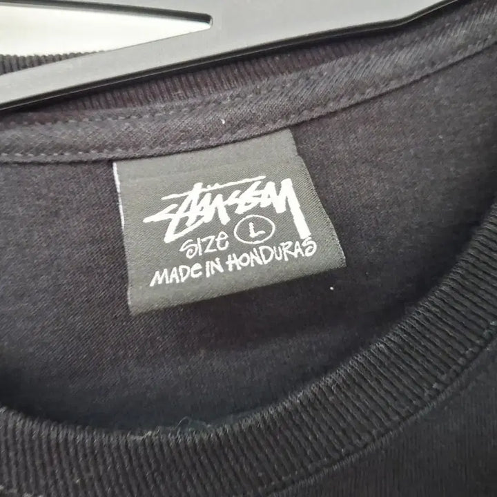 [BUNJANG] Stussy Landin Short Sleeve T-shirt - Black / 스투시 란딘 반팔 티셔츠 L 블랙