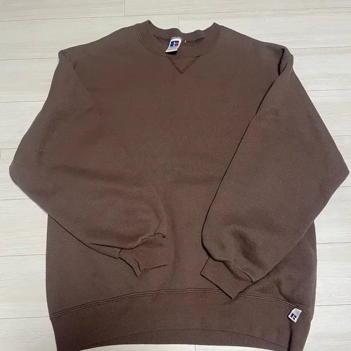 [BUNJANG] Russell Athletic 90s Brown Sweatshirt / 90s 러셀 스웻셔츠 브라운 L made in usa