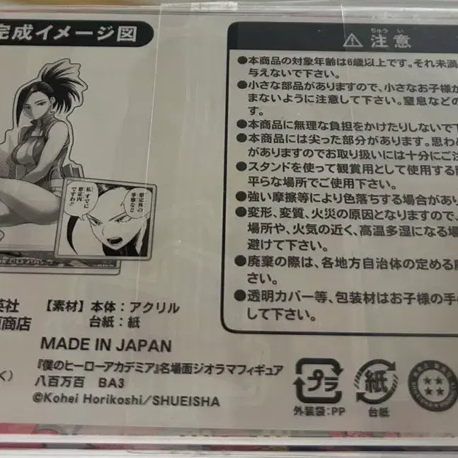 [BUNJANG] My Hero Academia Momo Yaoyorozu Diorama 2021 Birthday / 히로아카 야오요로즈 모모 디오라마 2021 생일