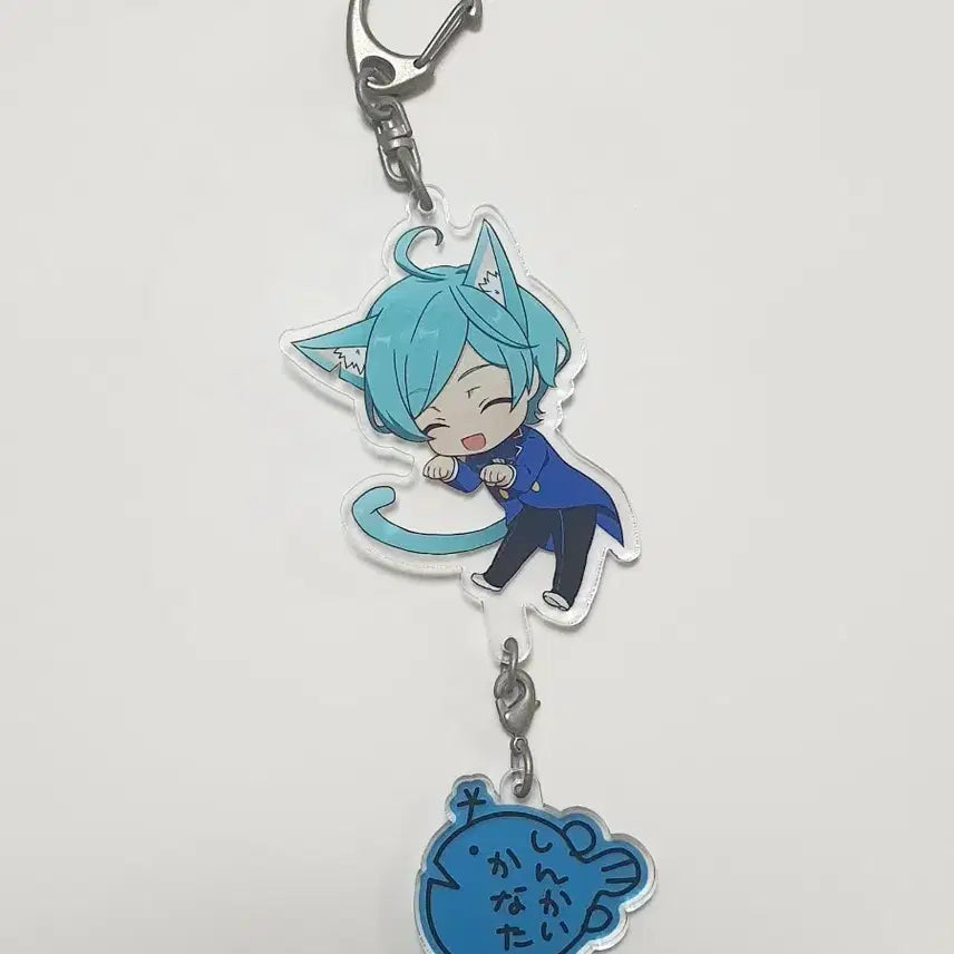 [BUNJANG] Ensemble Stars Shinobu Kagehira Nanjatown Acrylic Keychain / 앙스타 신카이 카나타 난쟈타운 키링 판매