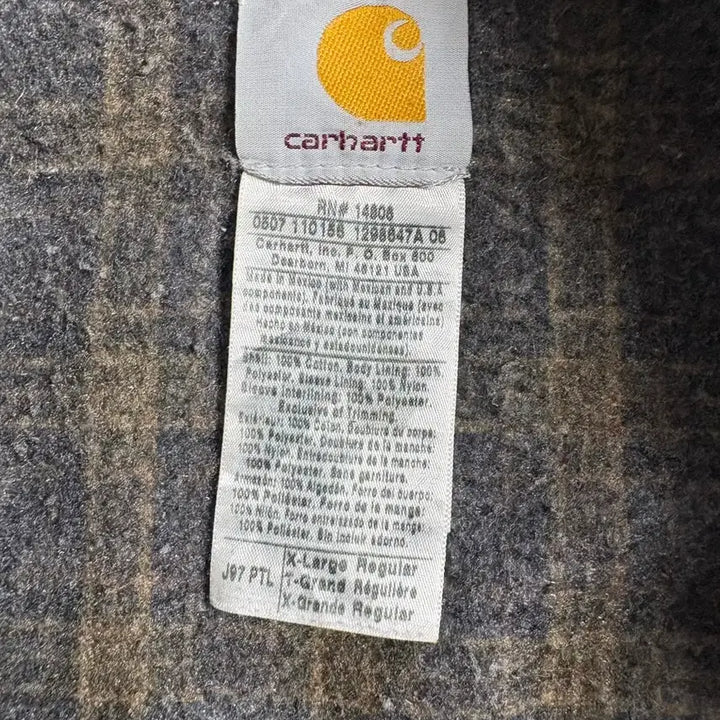 [SOLD OUT] 칼하트 j97 ptl - 레귤러 XL