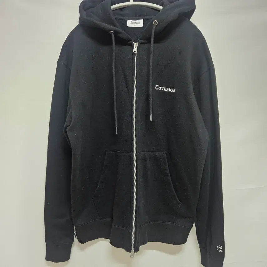 [BUNJANG] Covernat 2-Way Zipper Hoodie - Size M / 커버낫 2way 지퍼 후드 집업 M