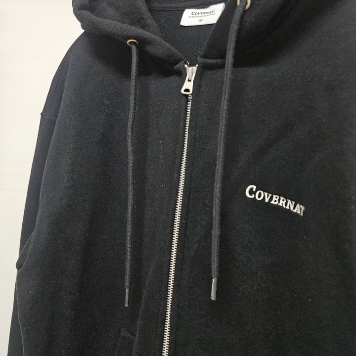 [BUNJANG] Covernat 2-Way Zipper Hoodie - Size M / 커버낫 2way 지퍼 후드 집업 M