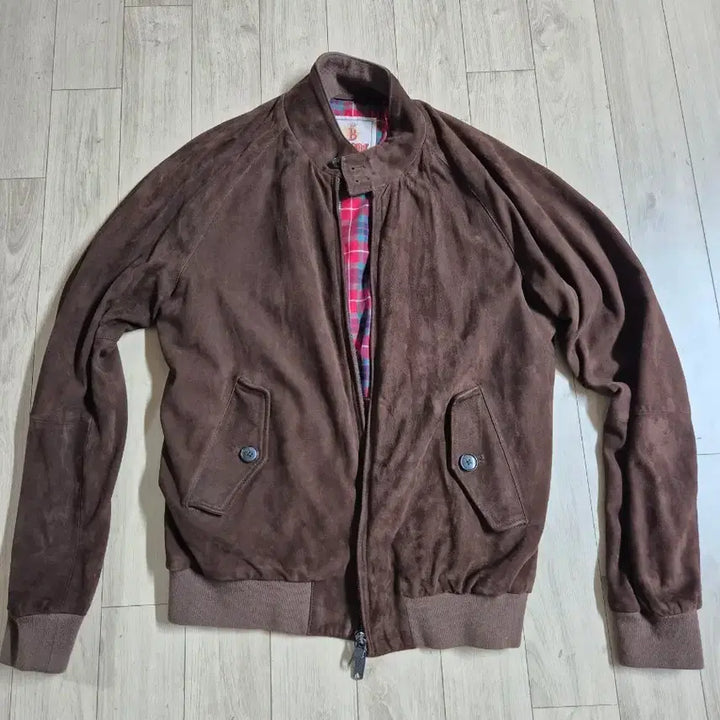 [BUNJANG] Baracuta G9 Suede Jacket / 바라쿠타 g9 스웨이드 초콜릿