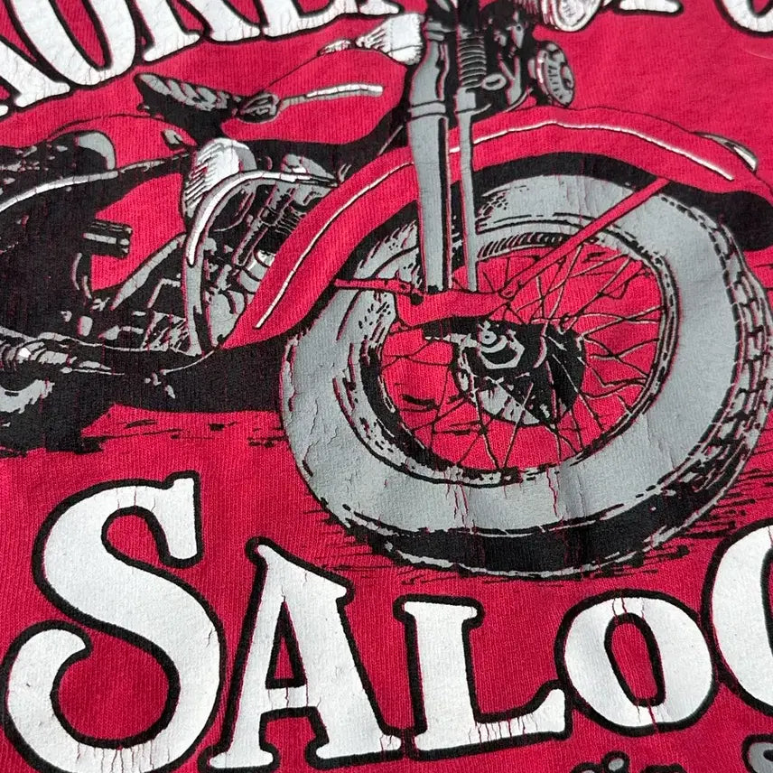 [BUNJANG] Vintage Broken Motorcycle Sleeveless Tee / [빈티지] Vintage Broken Motorcycle Tee