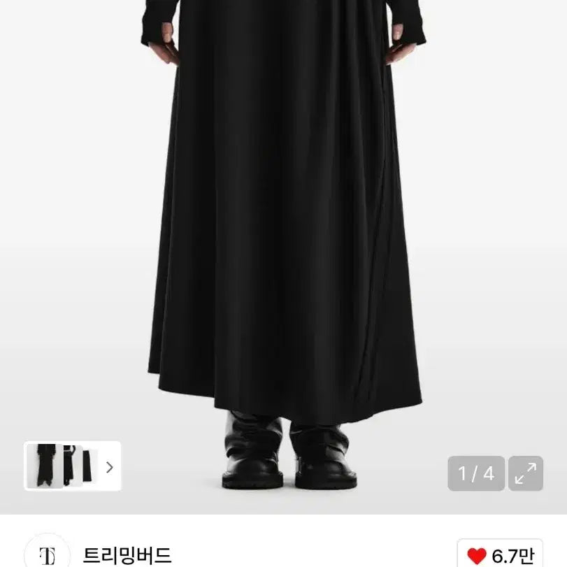 [BUNJANG] Trimming Bird Double Stripe Track Skirt / 트리밍버드 더블 스트라이프 트랙 셋업 스커트