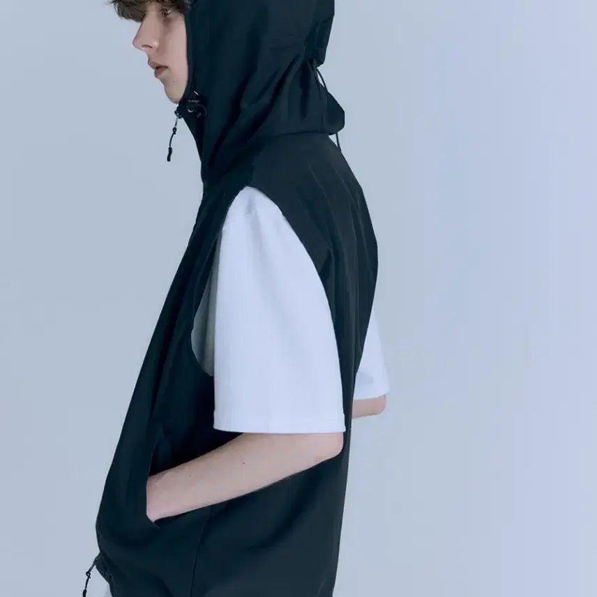 [SOLD OUT] 아르반 하이크 베스트 후드집업 차콜
