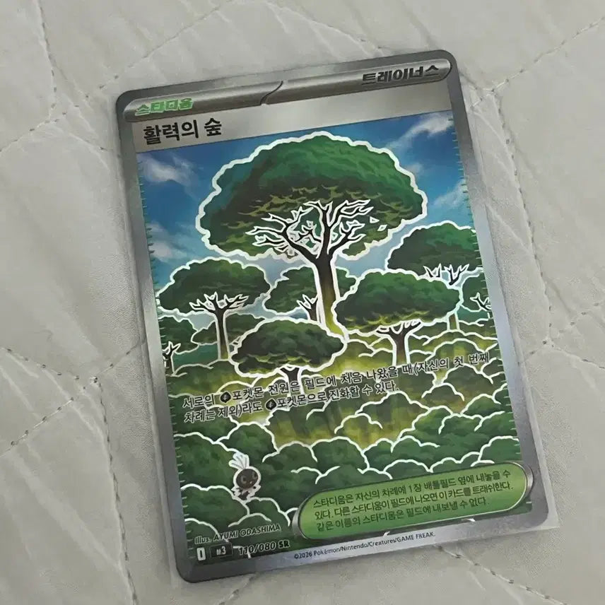 [SOLD OUT] 포켓몬카드 활력의 숲 sr