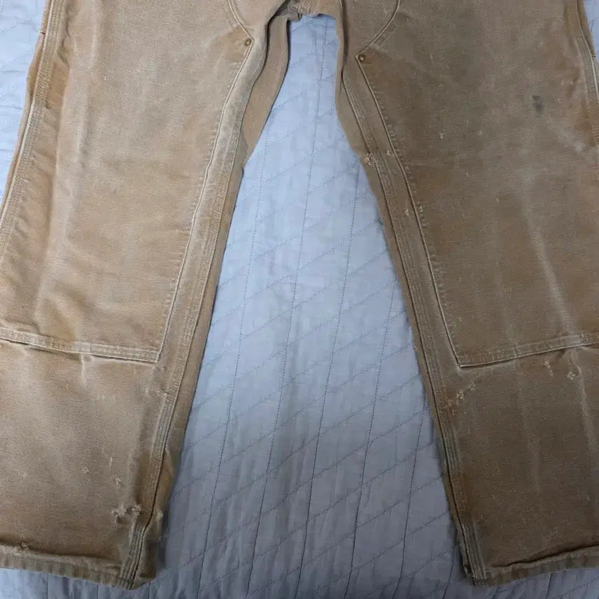 [BUNJANG] Carhartt B01 BRN Double Knee Work Pants / [38X30] 칼하트 더블니 B01 BRN 워크팬츠 쿨컨디션 T-7