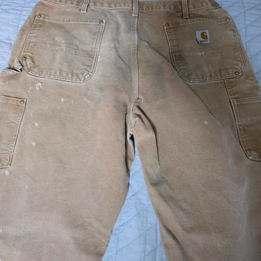 [BUNJANG] Carhartt B01 BRN Double Knee Work Pants / [38X30] 칼하트 더블니 B01 BRN 워크팬츠 쿨컨디션 T-7