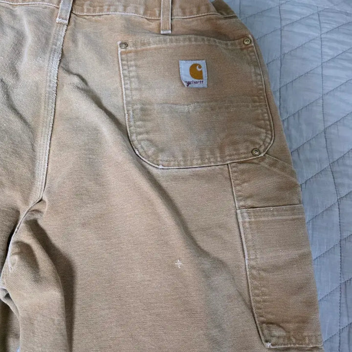 [BUNJANG] Carhartt B01 BRN Double Knee Work Pants / [38X30] 칼하트 더블니 B01 BRN 워크팬츠 쿨컨디션 T-7