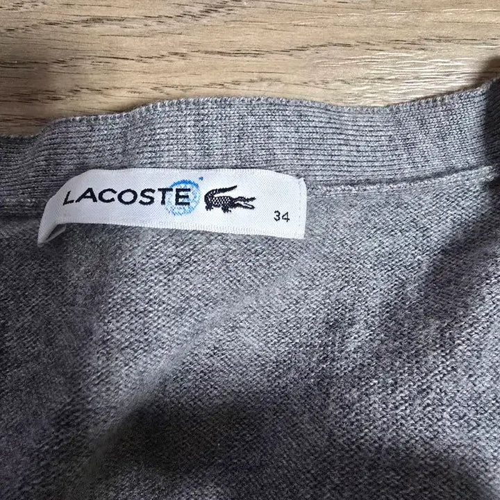 [BUNJANG] Lacoste Wool Cardigan - S / 라코스테  모100 가디건ㅡs