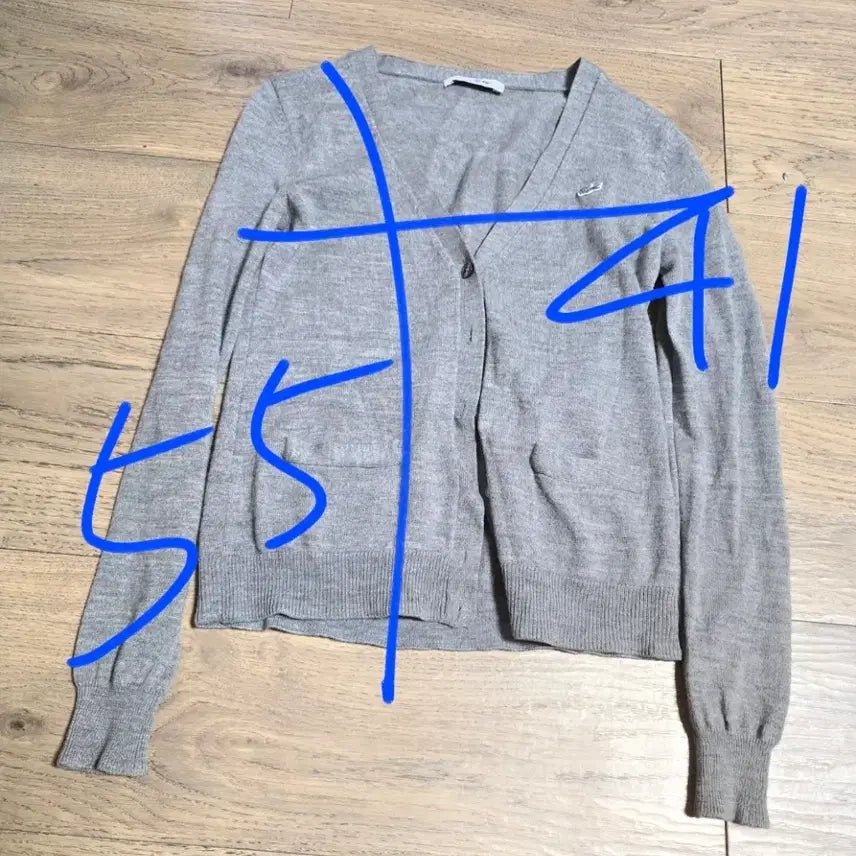 [BUNJANG] Lacoste Wool Cardigan - S / 라코스테  모100 가디건ㅡs