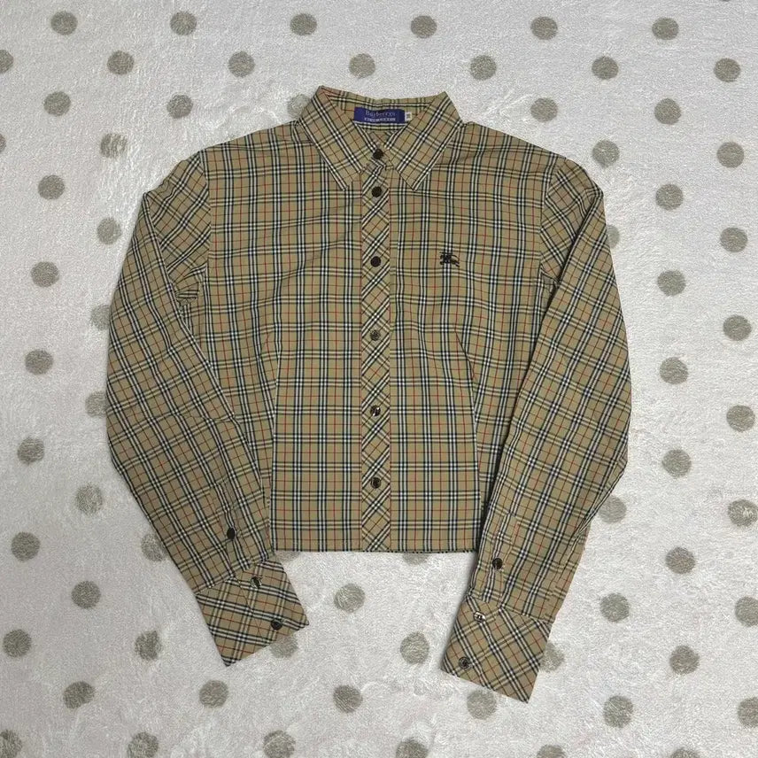 [BUNJANG] Burberry Blue Label Checkered Shirt / 버버리 블루라벨 체크셔츠