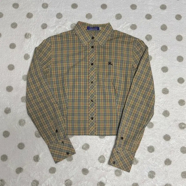 [BUNJANG] Burberry Blue Label Checkered Shirt / 버버리 블루라벨 체크셔츠