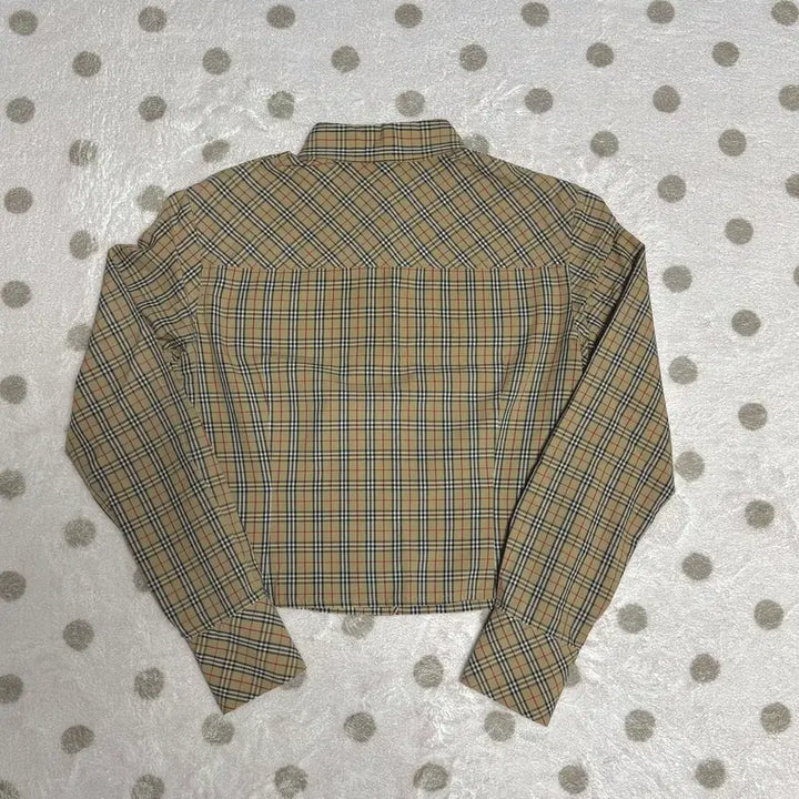 [BUNJANG] Burberry Blue Label Checkered Shirt / 버버리 블루라벨 체크셔츠