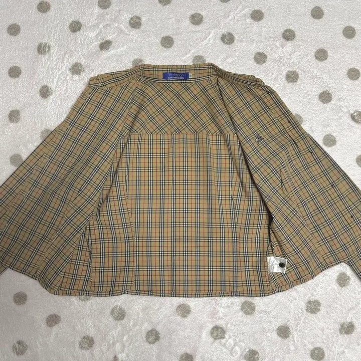 [BUNJANG] Burberry Blue Label Checkered Shirt / 버버리 블루라벨 체크셔츠