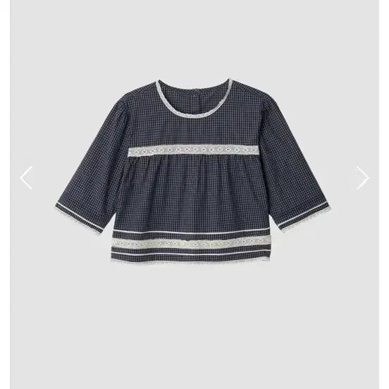 [BUNJANG] Sodingkibread 26SS Check Blouse / 쏘딩키브레드 26SS 체크블라우스