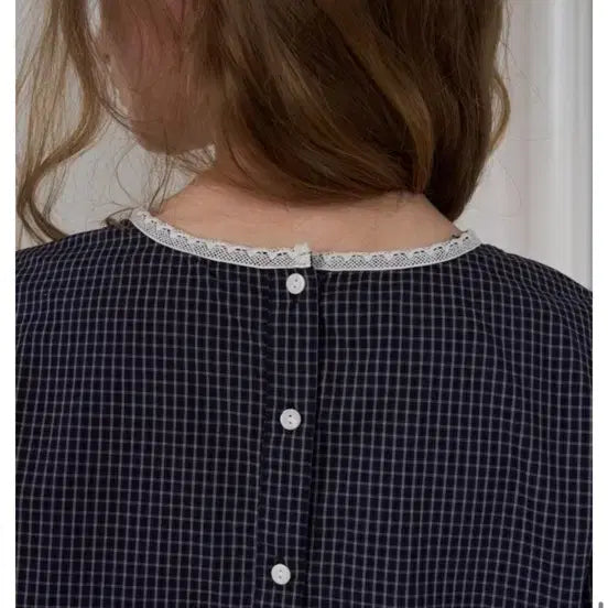 [BUNJANG] Sodingkibread 26SS Check Blouse / 쏘딩키브레드 26SS 체크블라우스