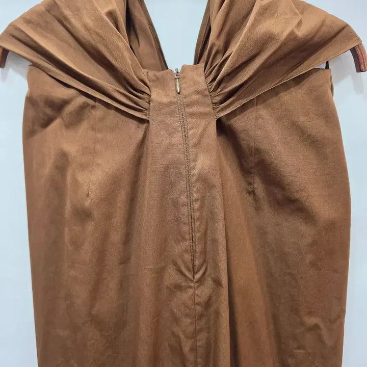 [BUNJANG] Max Mara Drape Detail Brown Skirt / (정품)막스마라 브라운 드레이핑 스커트