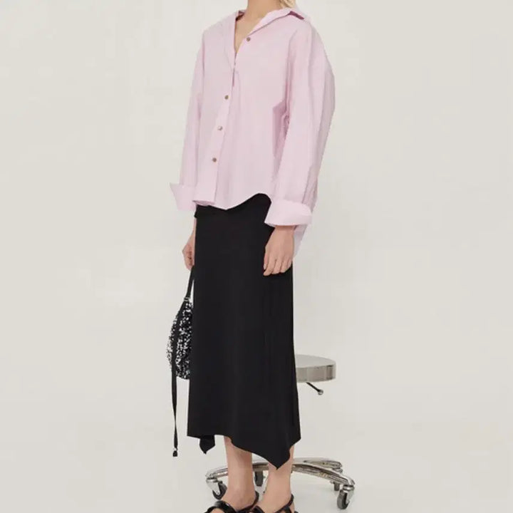 [SOLD OUT] (1회착용)제이청 시그니처 스커트 Signature Panel Merma