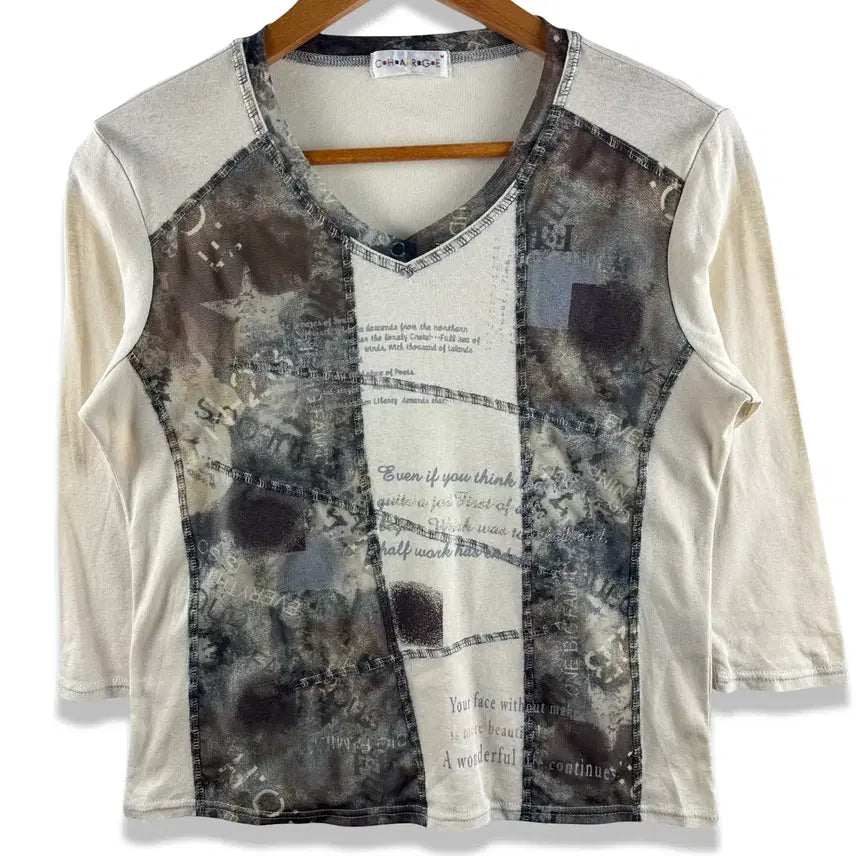 [BUNJANG] Y2K Oriental Sleeve Top / JPN Y2K 오리엔탈 슬리브2855