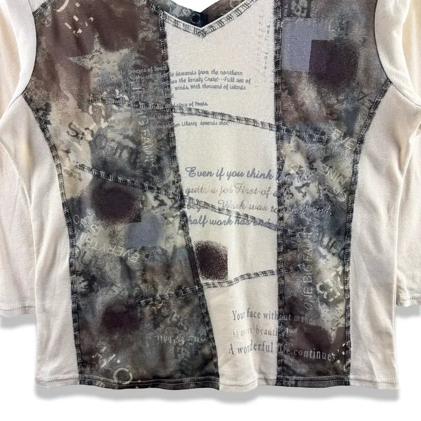 [BUNJANG] Y2K Oriental Sleeve Top / JPN Y2K 오리엔탈 슬리브2855