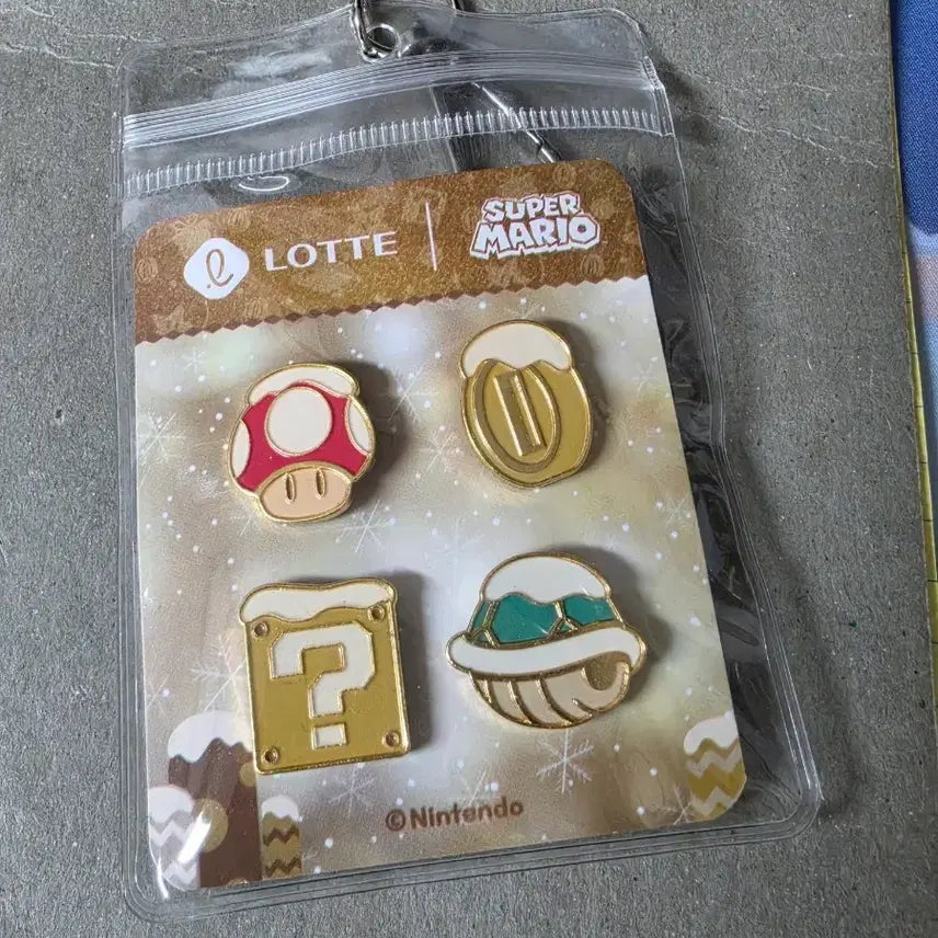 [BUNJANG] Nintendo Pop-up Store Commemorative Badges Set / 닌텐도 팝업스토어 기념 뱃지 미개봉