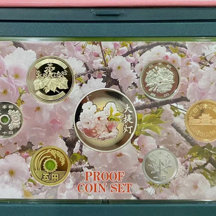 [BUNJANG] Japan 2018 Cherry Blossom Proof Coin Set / 2018년 일본 벚꽃 시리즈 프루프 코인 세트 (헤이세이 30년)