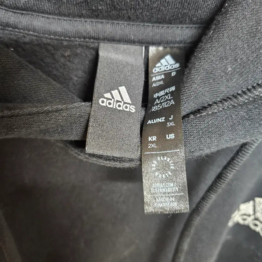 [BUNJANG] Adidas Training Sports Hoodie 2XL / 아디다스 트레이닝 스포츠 후드티 2XL