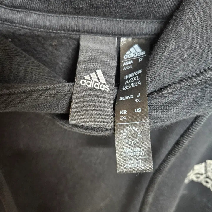 [BUNJANG] Adidas Training Sports Hoodie 2XL / 아디다스 트레이닝 스포츠 후드티 2XL