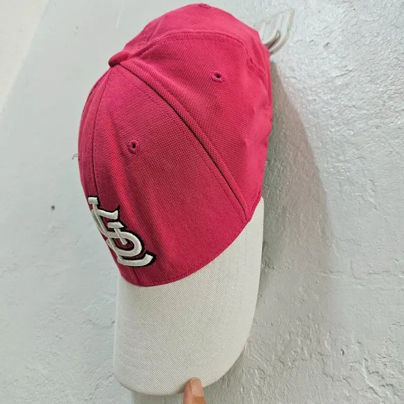 [BUNJANG] MLB Korea Unisex Red Cap / MLB KOREA 캡 공용 XS-S J4359