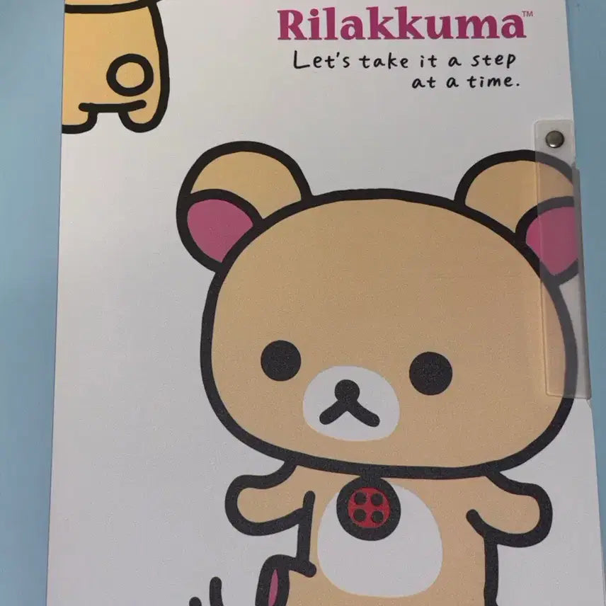 [BUNJANG] San-X Korilakkuma Double Clip File / 고전문구 코리락쿠마 리락쿠마 산엑스 더블클립 파일