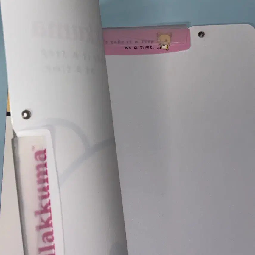 [BUNJANG] San-X Korilakkuma Double Clip File / 고전문구 코리락쿠마 리락쿠마 산엑스 더블클립 파일