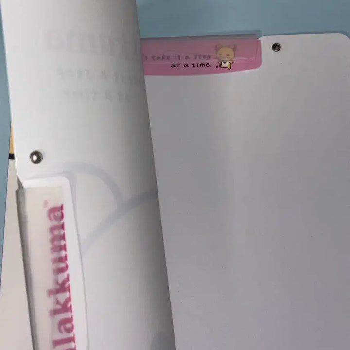 [BUNJANG] San-X Korilakkuma Double Clip File / 고전문구 코리락쿠마 리락쿠마 산엑스 더블클립 파일