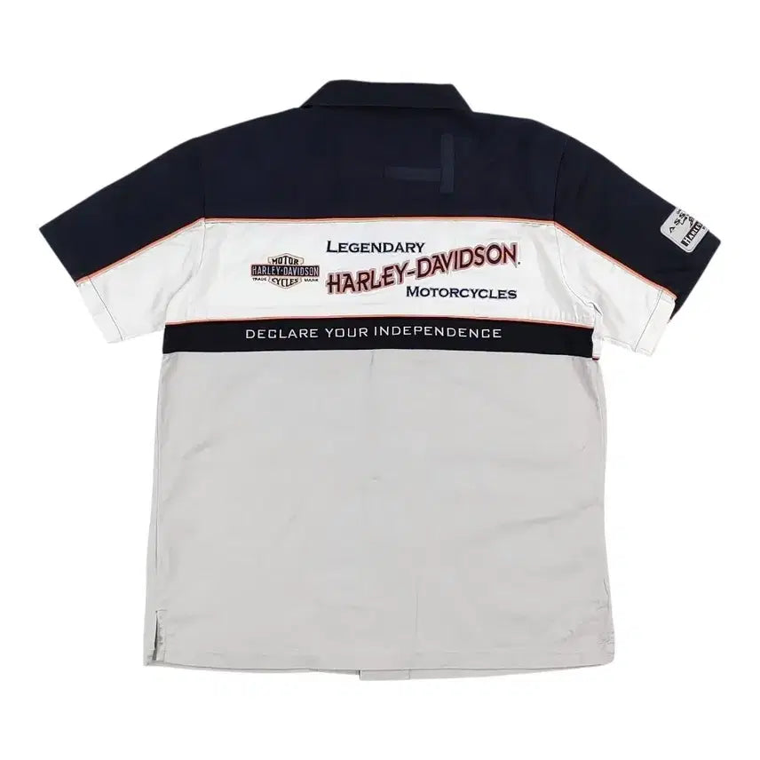 [BUNJANG] Harley-Davidson Mechanic Short Sleeve Shirt L / 05년 할리데이비슨 메카닉 반팔셔츠 L