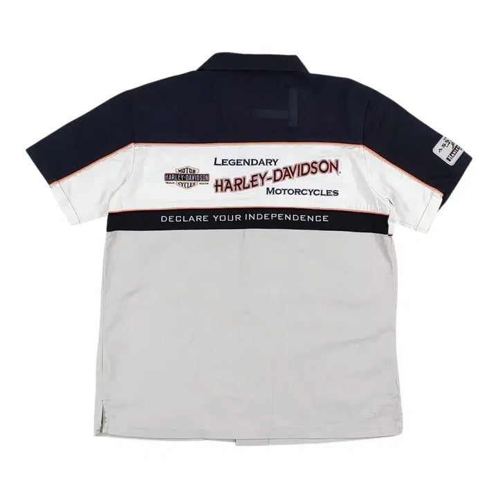 [BUNJANG] Harley-Davidson Mechanic Short Sleeve Shirt L / 05년 할리데이비슨 메카닉 반팔셔츠 L