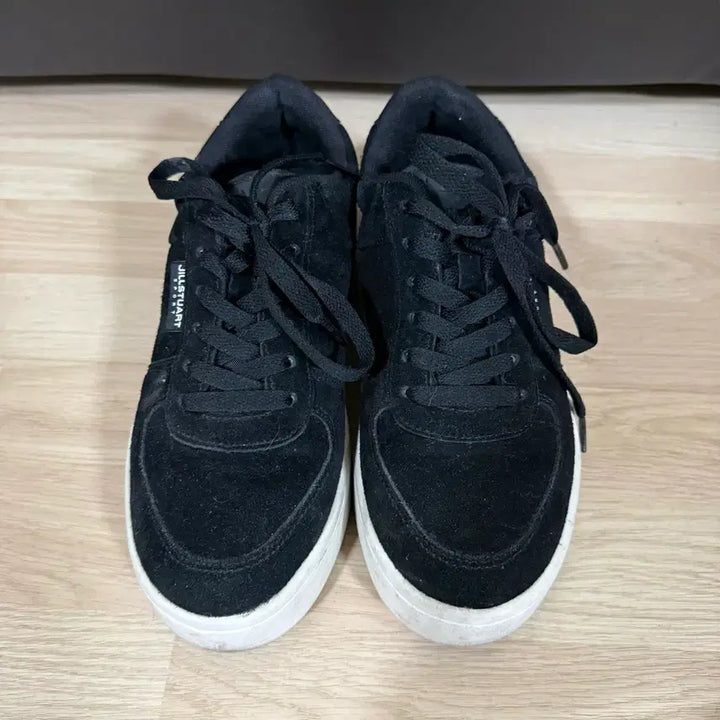 [BUNJANG] Jill Stuart Sport Suede Sneakers - Black - 240mm / 질스튜어트 스포츠 스니커즈 블랙 240