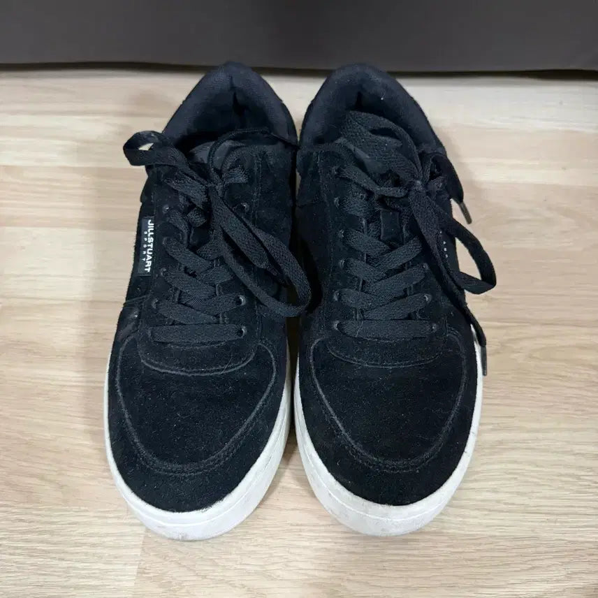 [BUNJANG] Jill Stuart Sport Suede Sneakers - Black - 240mm / 질스튜어트 스포츠 스니커즈 블랙 240