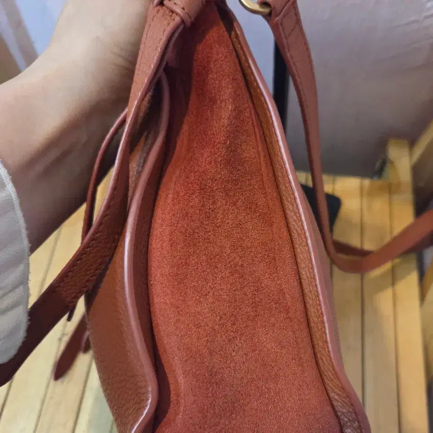 [BUNJANG] Couronne Shoulder Crossbag (Brown) / 쿠론 숄더겸크로스백 (브라운)