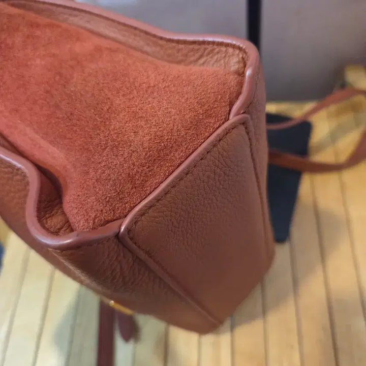 [BUNJANG] Couronne Shoulder Crossbag (Brown) / 쿠론 숄더겸크로스백 (브라운)