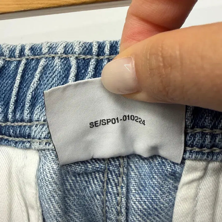 [BUNJANG] thisisneverthat Belted Denim Pant Light Blue / 남성용 디스이즈네버댓 Belted Denim Pant Light Blue