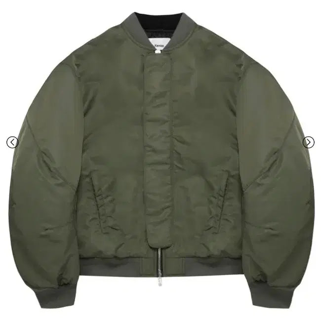 [BUNJANG] OS KAMIEN DART CROP MA1 Jacket / os 카미엔 DART CROP MA1