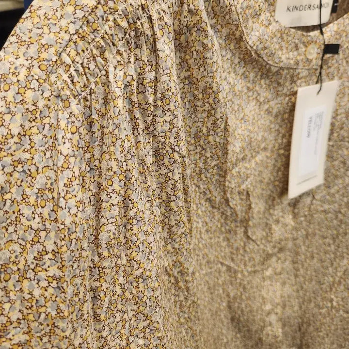 [BUNJANG] Kindersalmon Liberty London Flower Blouse / 킨더살몬 리버티 런던 플라워 블라우스 새제품