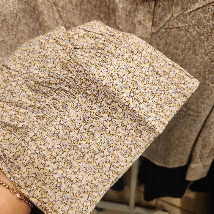 [BUNJANG] Kindersalmon Liberty London Flower Blouse / 킨더살몬 리버티 런던 플라워 블라우스 새제품