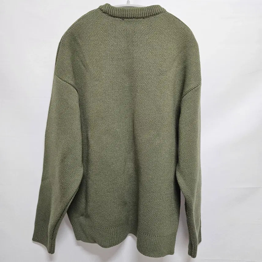 [BUNJANG] Critic Scout Boy Knitwear Khaki M / 크리틱 스카웃보이 니트 카키 M