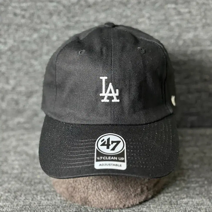 [BUNJANG] 47 Brand LA Dodgers Black Baseball Cap / 47브랜드 LA 다저스 블랙 볼캡