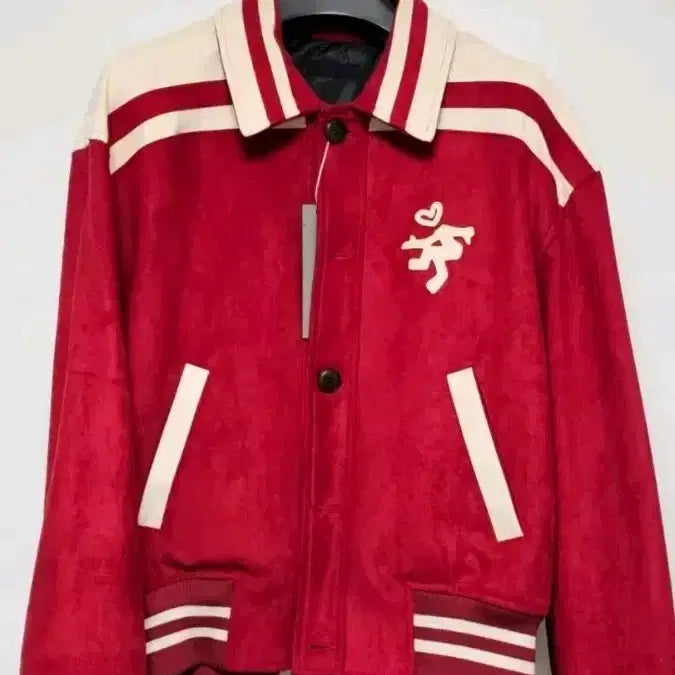 [BUNJANG] DNSR Heartfield Crop Varsity Jacket XL / dnsr 하트필드 크롭 XL